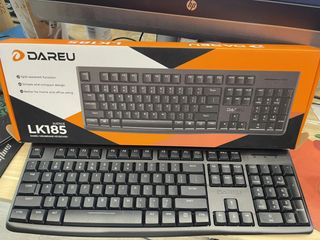 Bàn Phím Dareu LK185 - Thiết Kế Ergonomic Chống Nước, Độ Bền Cao, Phù Hợp Văn Phòng & Gaming, 104 Phím Tiêu Chuẩn