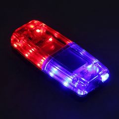 Đèn LED chớp nháy Xanh Đỏ khẩn cấp báo hiệu Đeo Vai gắn xe Có Thể Sạc