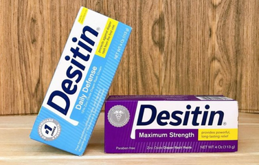 Kem hăm tã Desitin màu Tím 113g cho bé - Giảm thiểu hăm tã, dịu nhẹ cho làn da nhạy cảm, cách sử dụng dễ dàng, cho trẻ sơ sinh.