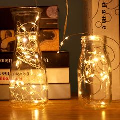 Dây Đèn LED Màu Sắc Ấm Áp - Trang Trí Bó Hoa, Tiệc Tùng, Lễ Hội, Decor Nhà Cửa - Tặng Kèm Pin Nhỏ Gọn