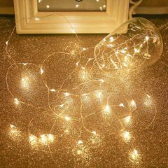 Dây Đèn LED Màu Sắc Ấm Áp - Trang Trí Bó Hoa, Tiệc Tùng, Lễ Hội, Decor Nhà Cửa - Tặng Kèm Pin Nhỏ Gọn