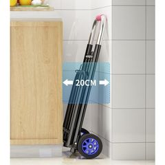 Xe kéo hàng Xe đẩy hàng 2 bánh gấp gọn nhập khẩu mới đa năng (Tặng dây chằng)