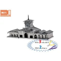 Mô Hình Chợ Bến Thành (Kim loại lắp ghép)