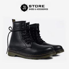 Giày Dr. Martens 1640 Original Da Tấm Cao Cấp - Boot Cao Cổ Buộc Dây Cho Nam Nữ Size 36-44, Đế Kẹp Chống Trượt, Phong Cách Thể Thao