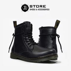 Giày Dr. Martens 1640 Original Da Tấm Cao Cấp - Boot Cao Cổ Buộc Dây Cho Nam Nữ Size 36-44, Đế Kẹp Chống Trượt, Phong Cách Thể Thao