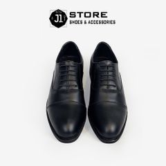Giày Tây Công Sở Oxford Captoe Italia - Giày Nam Da Bò Nhập Khẩu, Đế Cao Su Khâu Viền, Thời Trang Hiện Đại, Phong Cách Sang Trọng