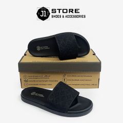 Dép Quai Ngang Nam Da Bò Tấm J211 - Sandal Thời Trang Đế Cao Su Chống Trượt - Phong Cách Nam Tính, Cao Cấp, Hot Trend