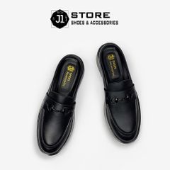 Giày Sục Nam Da Từ Tấm S24 J1 - Phong Cách Cao Cấp, Đế Cao Su Tăng Chiều Cao 4cm, Thoải Mái, Thanh Lịch cho Quý Ông