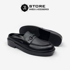 Giày Sục Nam Da Từ Tấm S24 J1 - Phong Cách Cao Cấp, Đế Cao Su Tăng Chiều Cao 4cm, Thoải Mái, Thanh Lịch cho Quý Ông