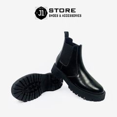 Giày Chelsea Boot Chunky SY1 J1 - Giày Nam Da Cao Cấp, Đế Tăng Chiều Cao 5cm, Phong Cách Cá Tính Thời Trang