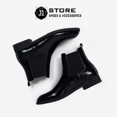 Giày Chelsea Boot Nam Mũi Nhọn Da Microfiber Classic - Đế Tăng Chiều Cao Thời Trang, Lịch Lãm và Thoải Mái