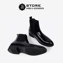 Giày Chelsea Boot Nam Mũi Nhọn Da Microfiber Classic - Đế Tăng Chiều Cao Thời Trang, Lịch Lãm và Thoải Mái