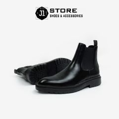 Giày Chelsea Boot Chunky Nam Da Tấm - Đế Tăng Chiều Cao 4cm, Phong Cách Sang Trọng và Thanh Lịch cho Quý Ông