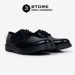 Giày Dr. Martens 1641 Full Black Cao Cấp - Giày Da Nam Nữ Tăng Chiều Cao Size 36-44, Phong Cách Oxford Thời Trang
