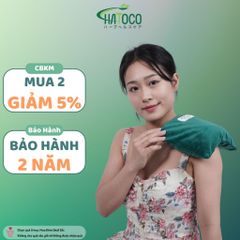 Gối Chườm Nóng Thảo Dược Hatoco - Giảm Đau Bụng Kinh, Thư Giãn, Làm Nóng Bằng Lò Vi Sóng, 12 Loại Thảo Dược, Giúp Ngủ Ngon