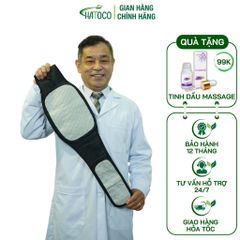 Đai Lưng Cột Sống Đá Nóng Hatoco - Giảm Đau Lưng, Hỗ Trợ Thoát Vị Đĩa Đệm, Cải Thiện Tư Thế, An Toàn Cho Mọi Đối Tượng