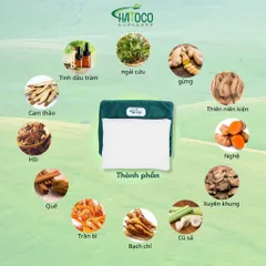 Túi Chườm Thảo Dược Hatoco Đa Năng - Chườm Nóng Lạnh Giảm Đau Mỏi Cổ Vai Gáy, Thư Giãn Cơ Và Giúp Ngủ Ngon