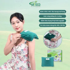 Túi Chườm Thảo Dược Hatoco Đa Năng - Chườm Nóng Lạnh Giảm Đau Mỏi Cổ Vai Gáy, Thư Giãn Cơ Và Giúp Ngủ Ngon