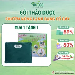 Túi Chườm Thảo Dược Hatoco Đa Năng - Chườm Nóng Lạnh Giảm Đau Mỏi Cổ Vai Gáy, Thư Giãn Cơ Và Giúp Ngủ Ngon