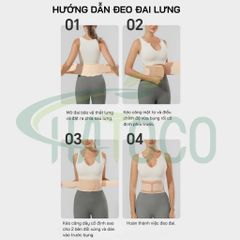 Đai Lưng Cột Sống Siêu Mỏng Hatoco - Hỗ Trợ Giảm Đau Thoát Vị Đĩa Đệm, Thoái Hóa Cột Sống, Tàng Hình, Thân Thiện Với Da