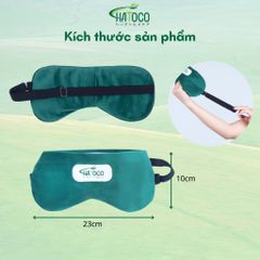 Túi Chườm Mắt Thảo Dược Hatoco Nóng Lạnh Giảm Đau Đầu, Thư Giãn, Giảm Quầng Thâm Mắt - Sản phẩm chăm sóc mắt Nhật Bản