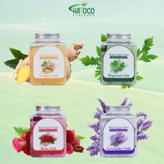 Muối Ngâm Chân Thảo Dược Hatoco 500g - Giảm Đau Nhức, Tê Lạnh, Thư Giản Ngu Ngon, Chăm Sóc Bàn Chân Tự Nhiên