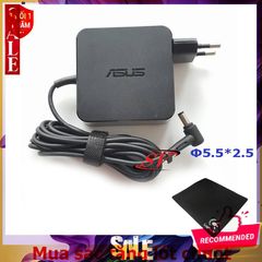 Sạc Laptop ASUS 19V 3.42A 65W Chính Hãng - Bảo Hành 12 Tháng, Tặng Kèm Lót Chuột, Sạc Zin An Toàn, Tương Thích Nhiều Mẫu