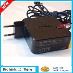 Sạc Laptop ASUS 19V 3.42A 65W Chính Hãng - Bảo Hành 12 Tháng, Tặng Kèm Lót Chuột, Sạc Zin An Toàn, Tương Thích Nhiều Mẫu
