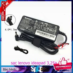 Sạc Laptop Lenovo Ideapad 3.25A - Sạc Chính Hãng Chất Lượng Cao, Tương Thích Nhiều Dòng Máy, Bảo Hành 12 Tháng