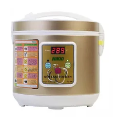 Nồi làm tỏi đen Nikio NK-688 - Dung tích 5L, công nghệ lên men tự động, tiết kiệm điện, thiết kế sang trọng, làm 1.5kg tỏi đơn giản.