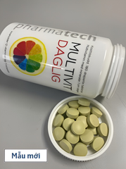 Multivit Daglig Pharmatech bổ sung vitamin và khoáng chất (180 viên)