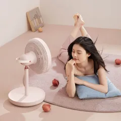 Quạt Cây Xiaomi Edon E909C - 10 Cánh Xoay 120 Độ, Tăng Giảm Chiều Cao, Gấp Gọn, Có Remote Và Đèn Ngủ - Quạt Thông Minh Tiết Kiệm Điện