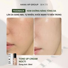 Kem Dưỡng Ẩm Nâng Tone Da Tự Nhiên Nocti 30ml - Giúp Da Sáng Mịn và Đều Màu, Chống Oxy Hóa, An Toàn Cho Da