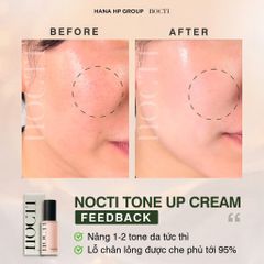 Kem Dưỡng Ẩm Nâng Tone Da Tự Nhiên Nocti 30ml - Giúp Da Sáng Mịn và Đều Màu, Chống Oxy Hóa, An Toàn Cho Da