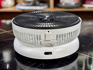 Quạt Tích Điện Gấp Gọn Elegant - Quạt Du Lịch Tiện Lợi, Sạc Nhanh, Pin Lâu, Thích Hợp Dùng Trong Nhà và Đi Picnic