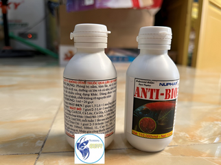 NUPHAR Anti Bio 100ml - Thuốc Điều Trị Nấm & Bệnh Ngoài Da Cho Cá Cảnh - An Toàn, Hiệu Quả Cho Cá Bảy Màu & Guppy