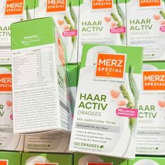 Viên mọc tóc thuần chay Merz Spezial Haar Activ Đức 120 viên
