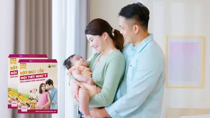 Bột Ngũ Cốc Nội Tiết Như Ý Hồng - Dành Cho Các Bậc Phụ Huynh Muốn Sinh Con Gái, Hộp 25 Gói Dinh Dưỡng Tự Nhiên