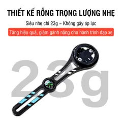 Giá Đỡ Đồng Hồ Đo Tốc Độ Xe Đạp PÊ ĐAN 28G Hợp Kim Nhôm Chắc Chắn - Gắn GPS & Camera - Thiết Kế Đa Năng Tích Hợp La Bàn