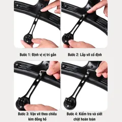 Giá Đỡ Đồng Hồ Đo Tốc Độ Xe Đạp PÊ ĐAN 28G Hợp Kim Nhôm Chắc Chắn - Gắn GPS & Camera - Thiết Kế Đa Năng Tích Hợp La Bàn