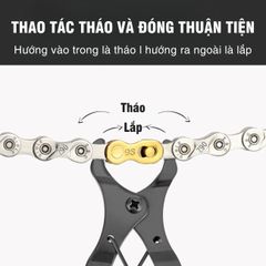 Dụng Cụ Tháo Mắt Xích Xe Đạp PÊ ĐAN - Thiết Kế Nhỏ Gọn, Thép Chống Gỉ, Dễ Dàng Sử Dụng cho Các Loại Xích 6-12 Tốc Độ