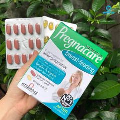 PREGNACARE Vitamin Bổ Sung Cho Phụ Nữ Sau Sinh - Hỗ Trợ Cho Con Bú, 84 Viên, Thương Hiệu Vitabiotics, Hàng Nhập Khẩu Từ Anh Quốc