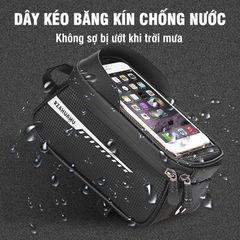 Túi Đựng Điện Thoại Xe Đạp PÊ ĐAN Chống Nước - Túi Treo Sườn Xe Đạp Đa Năng với Màn Hình Cảm Ứng TPU, Phụ Kiện Đạp Xe An Toàn
