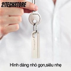 USB Kingston DataTraveler SE9 - USB 3.0/2.0 nhỏ gọn 4GB/8GB/16GB/32GB/64GB - Vỏ kim loại bền, thích hợp cho phong cách năng động