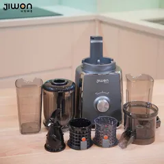 Máy Ép Chậm JIWON JW-F2969 - Công Nghệ Ép Kiệt Bã 250W, Thiết Kế Hiện Đại, Giữ Trọn Dinh Dưỡng Từ Trái Cây Và Rau Củ, Bảo Vệ An Toàn