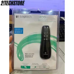 Bút Trình Chiếu Logitech R400 - Bút Laser Điều Khiển Slide PowerPoint, Trình Bày Chuyên Nghiệp, Bảo Hành 12 Tháng