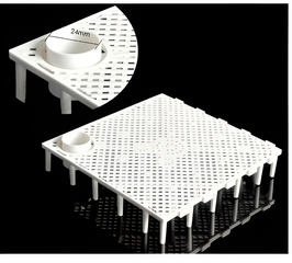 Vỉ Lọc Đáy Bể Cá Cao Cấp 14.5x14.5cm - Thiết Kế Chống Tích Tụ Cặn, Bảo Vệ Môi Trường Thủy Sinh
