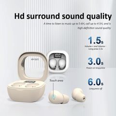 Tai Nghe Bluetooth SK19 TWS - Âm Thanh HIFI, Thiết Kế Mini Không Dây, Chống Nước IPX4, Thời Gian Sử Dụng 8 Giờ, Kết Nối Ổn Định