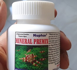 Khoáng Chất Tổng Hợp NUPHAR Mineral Premix 35g - Giúp Cá Phát Triển Khung Xương Vững Chắc và Tăng Cường Sức Đề Kháng