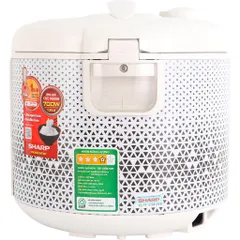 Nồi Cơm Điện Sharp KS-181TJV 1.8L - Thiết Kế Nắp Rời, Công Suất 700W, Chức Năng Giữ Ấm, Phù Hợp Gia Đình 4-6 Người